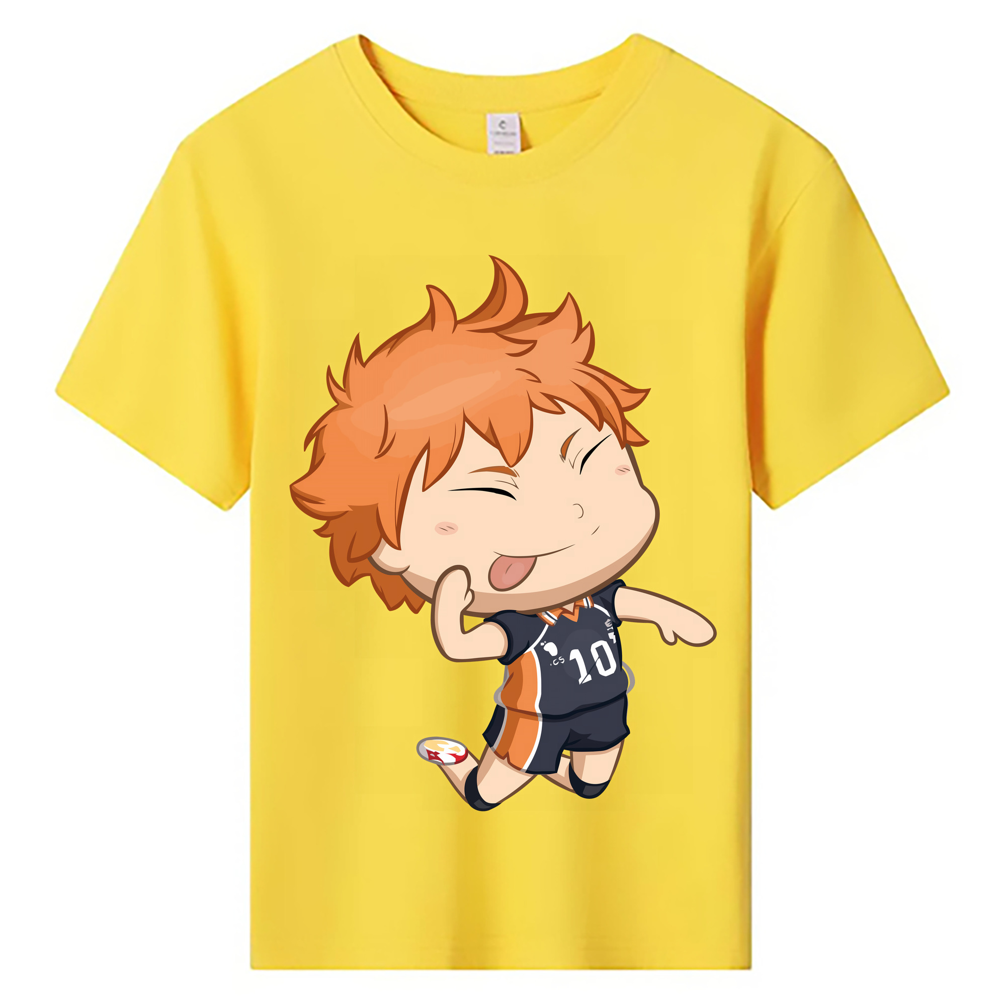 （画像用） ハイキュー!! Haikyu!! 綿100％キッズTシャツ（フロントプリント）
