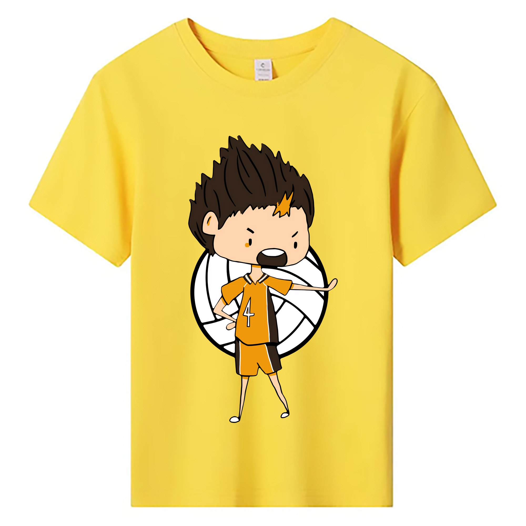 （画像用） ハイキュー!! Haikyu!! 綿100％キッズTシャツ（フロントプリント）