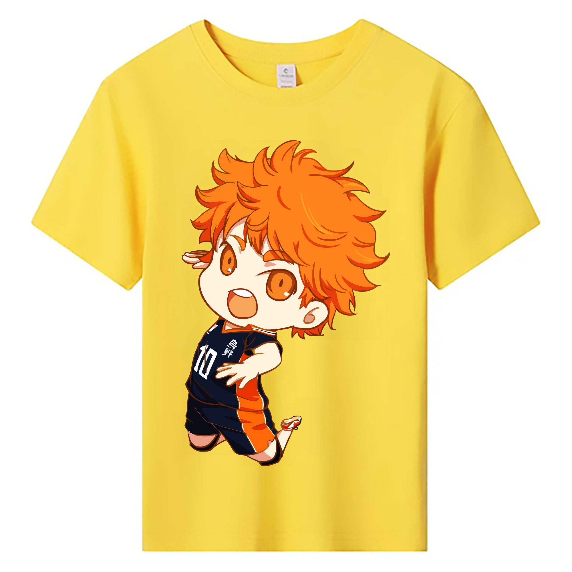 （画像用） ハイキュー!! Haikyu!! 綿100％キッズTシャツ（フロントプリント）