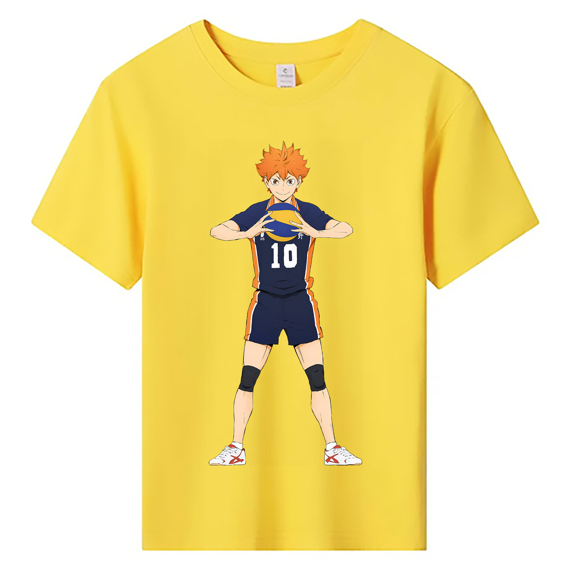 （画像用） ハイキュー!! Haikyu!! 綿100％キッズTシャツ（フロントプリント）