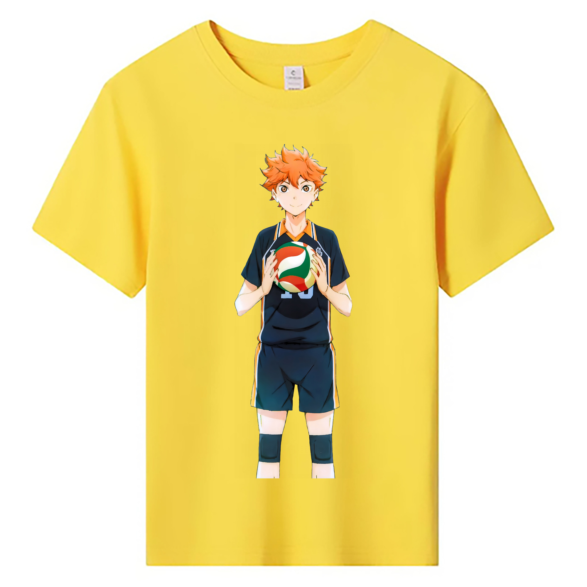 （画像用） ハイキュー!! Haikyu!! 綿100％キッズTシャツ（フロントプリント）