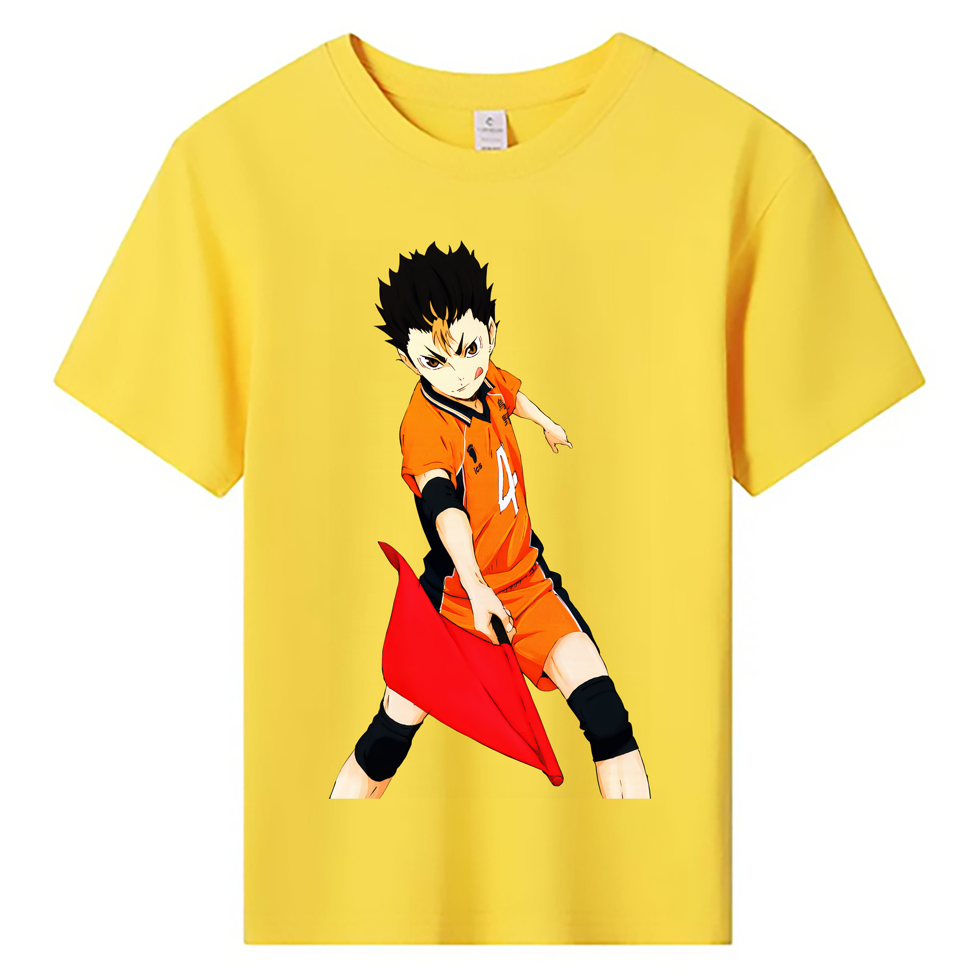 （画像用） ハイキュー!! Haikyu!! 綿100％キッズTシャツ（フロントプリント）