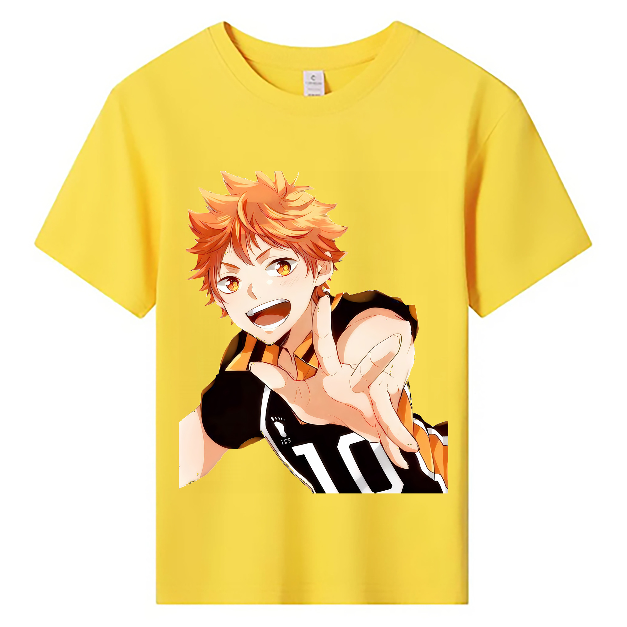 （画像用） ハイキュー!! Haikyu!! 綿100％キッズTシャツ（フロントプリント）