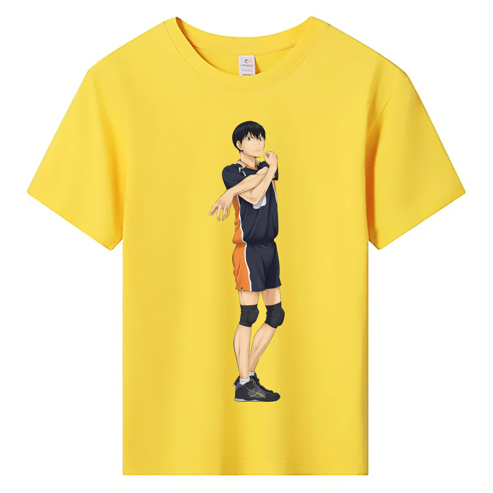 （画像用） ハイキュー!! Haikyu!! 綿100％キッズTシャツ（フロントプリント）