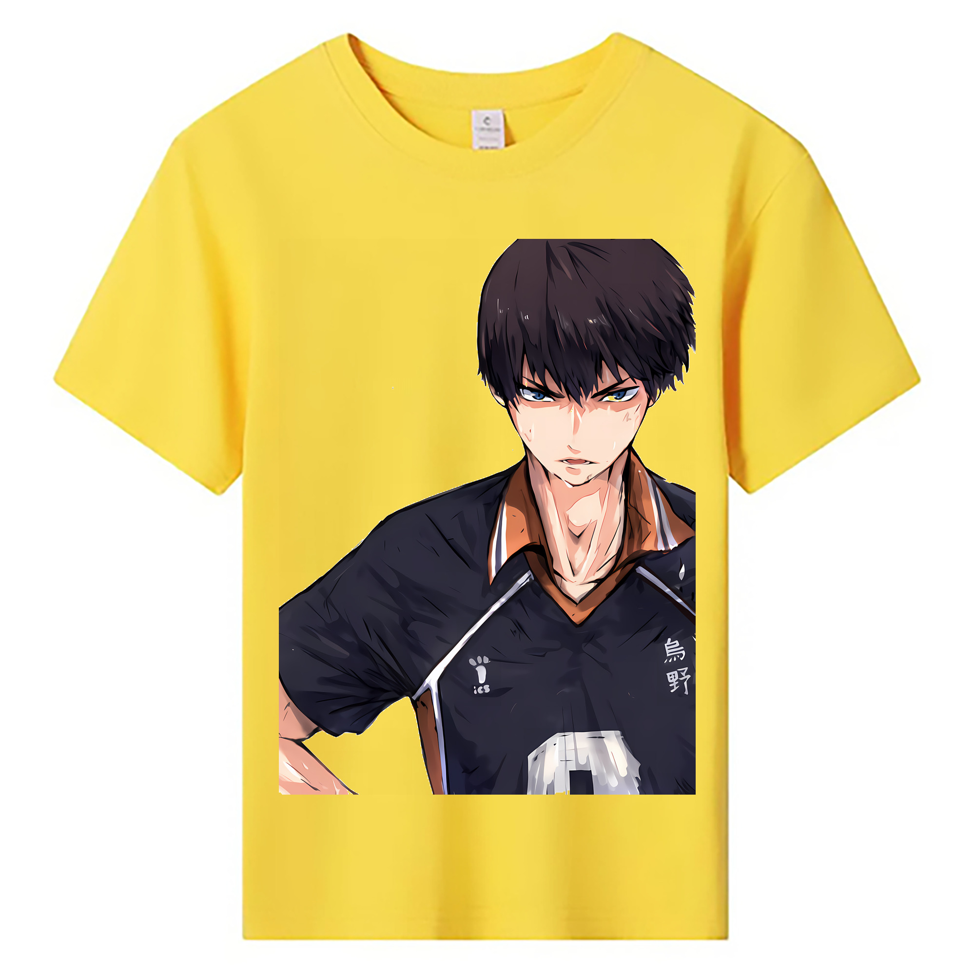 （画像用） ハイキュー!! Haikyu!! 綿100％キッズTシャツ（フロントプリント）