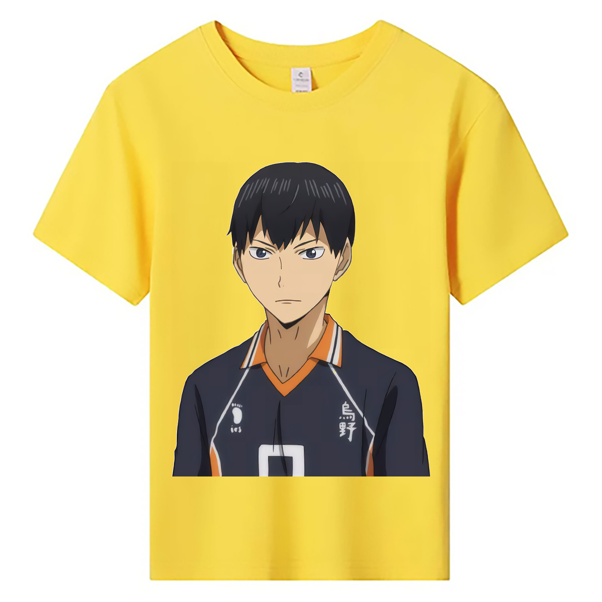 （画像用） ハイキュー!! Haikyu!! 綿100％キッズTシャツ（フロントプリント）