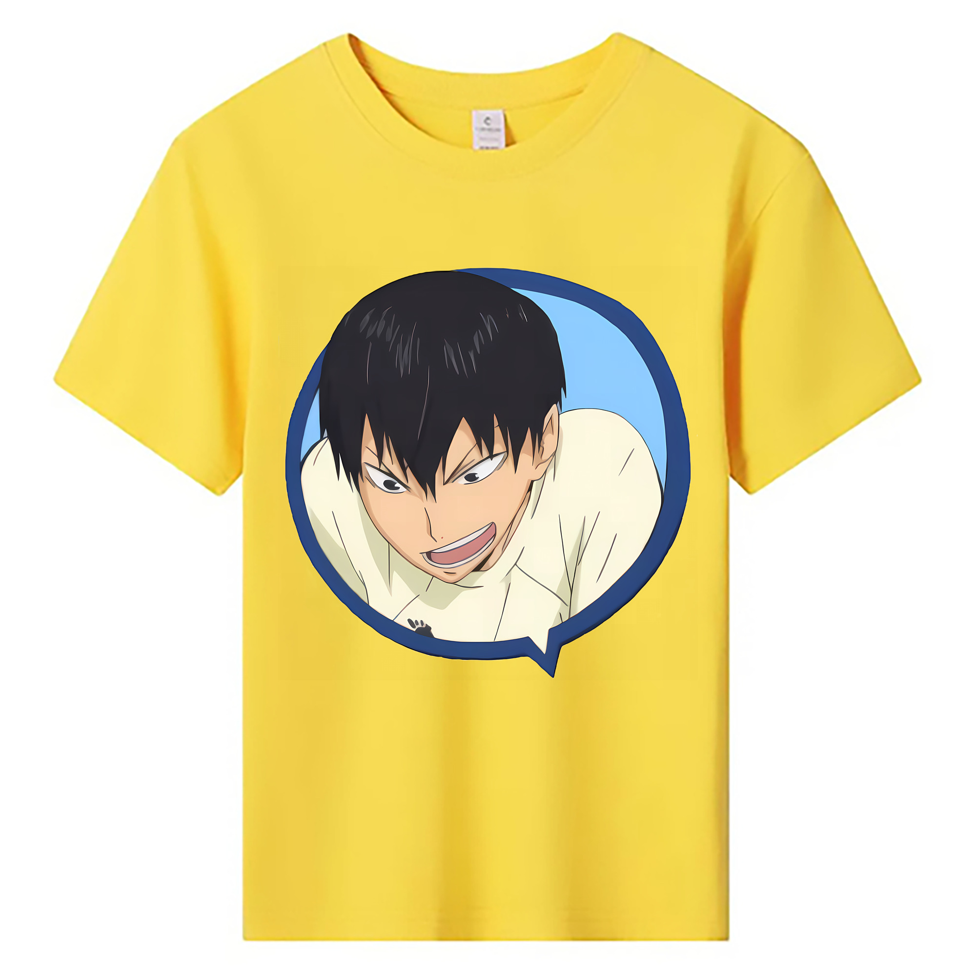 （画像用） ハイキュー!! Haikyu!! 綿100％キッズTシャツ（フロントプリント）