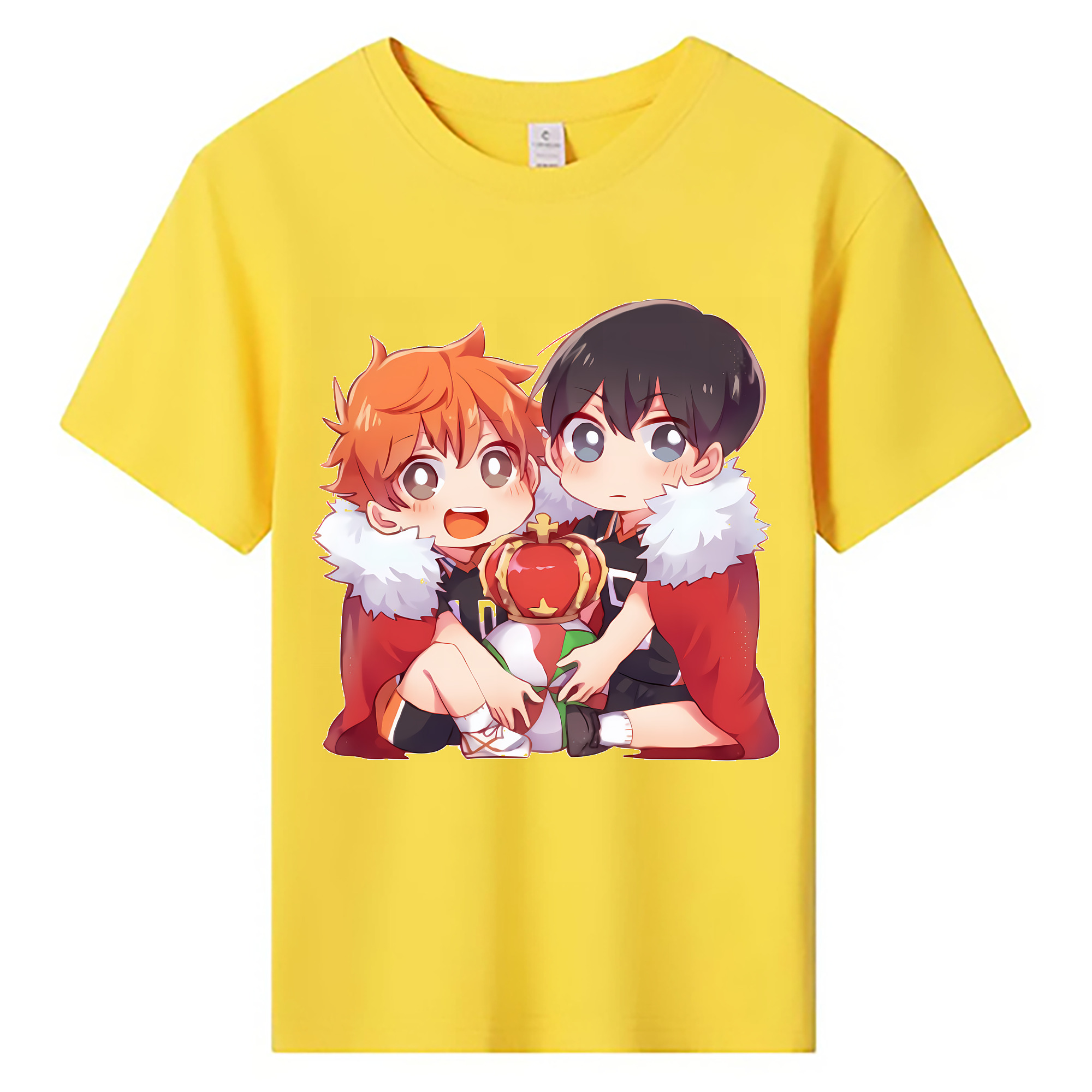 （画像用） ハイキュー!! Haikyu!! 綿100％キッズTシャツ（フロントプリント）