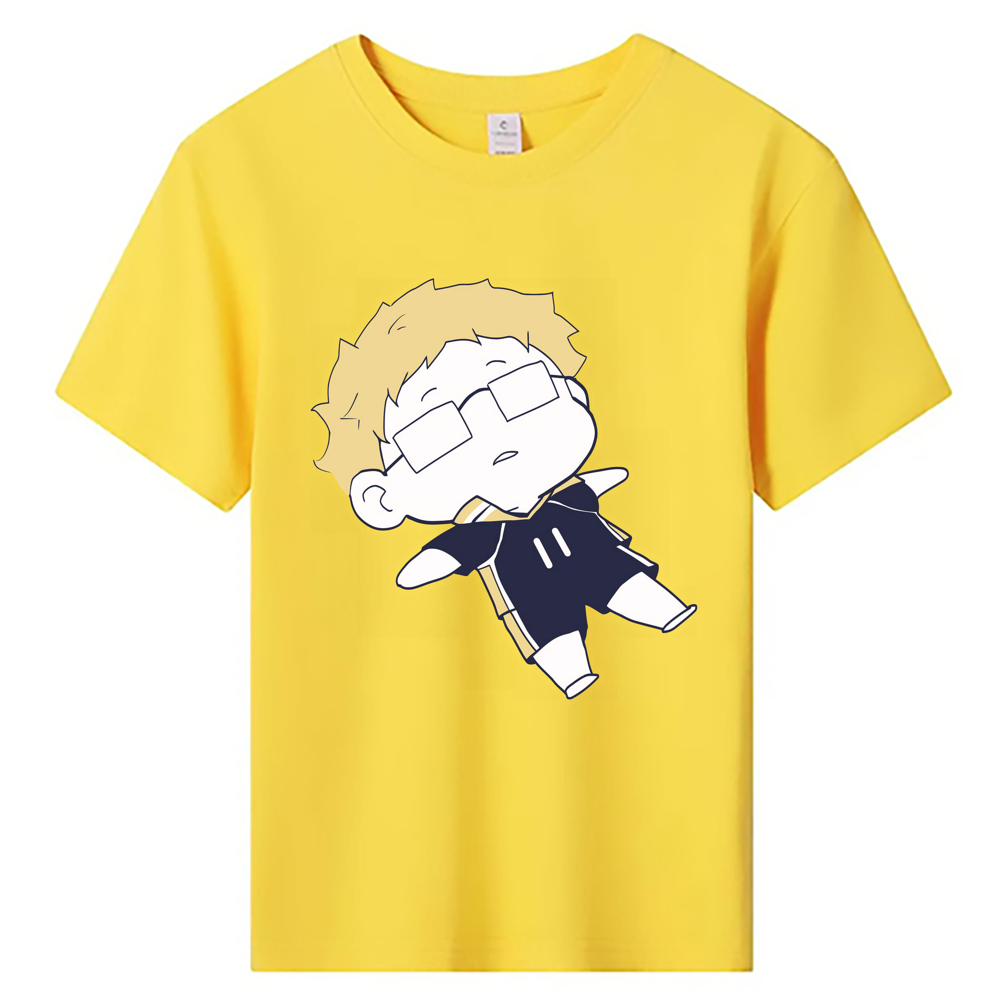 （画像用） ハイキュー!! Haikyu!! 綿100％キッズTシャツ（フロントプリント）