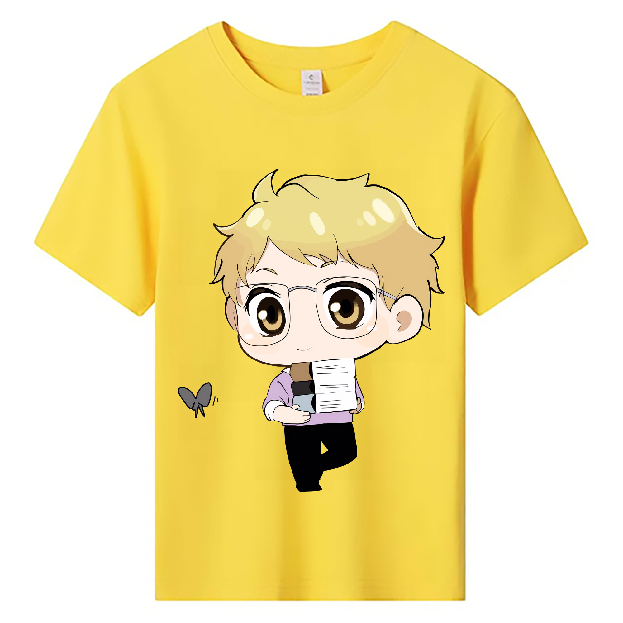 （画像用） ハイキュー!! Haikyu!! 綿100％キッズTシャツ（フロントプリント）