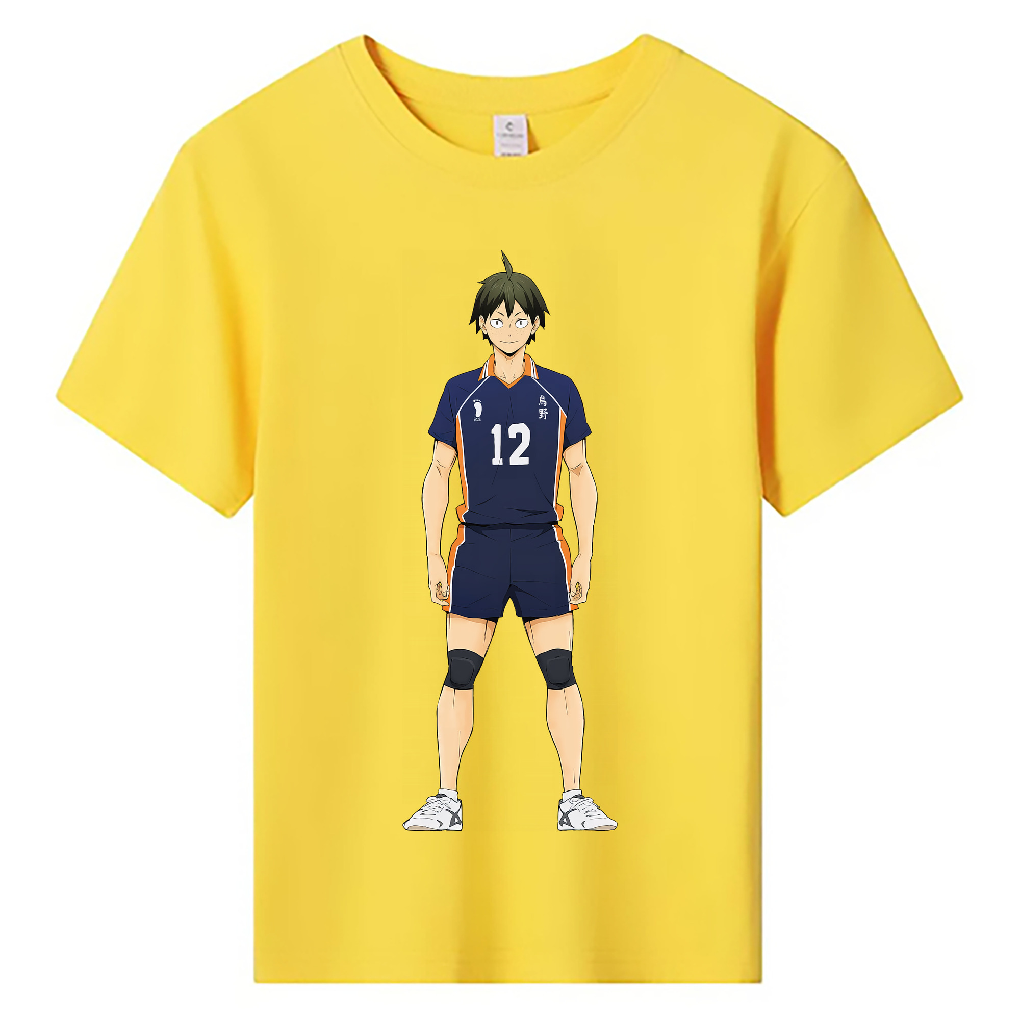 （画像用） ハイキュー!! Haikyu!! 綿100％キッズTシャツ（フロントプリント）