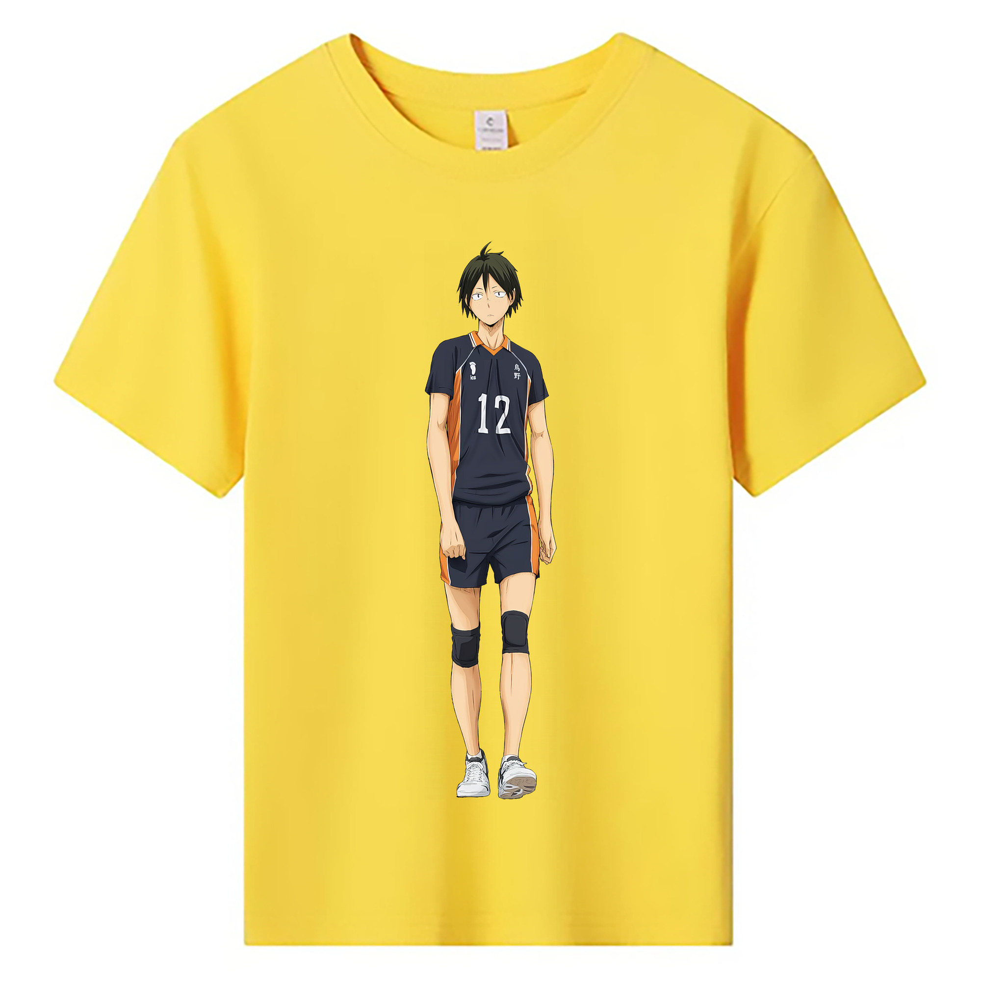 （画像用） ハイキュー!! Haikyu!! 綿100％キッズTシャツ（フロントプリント）