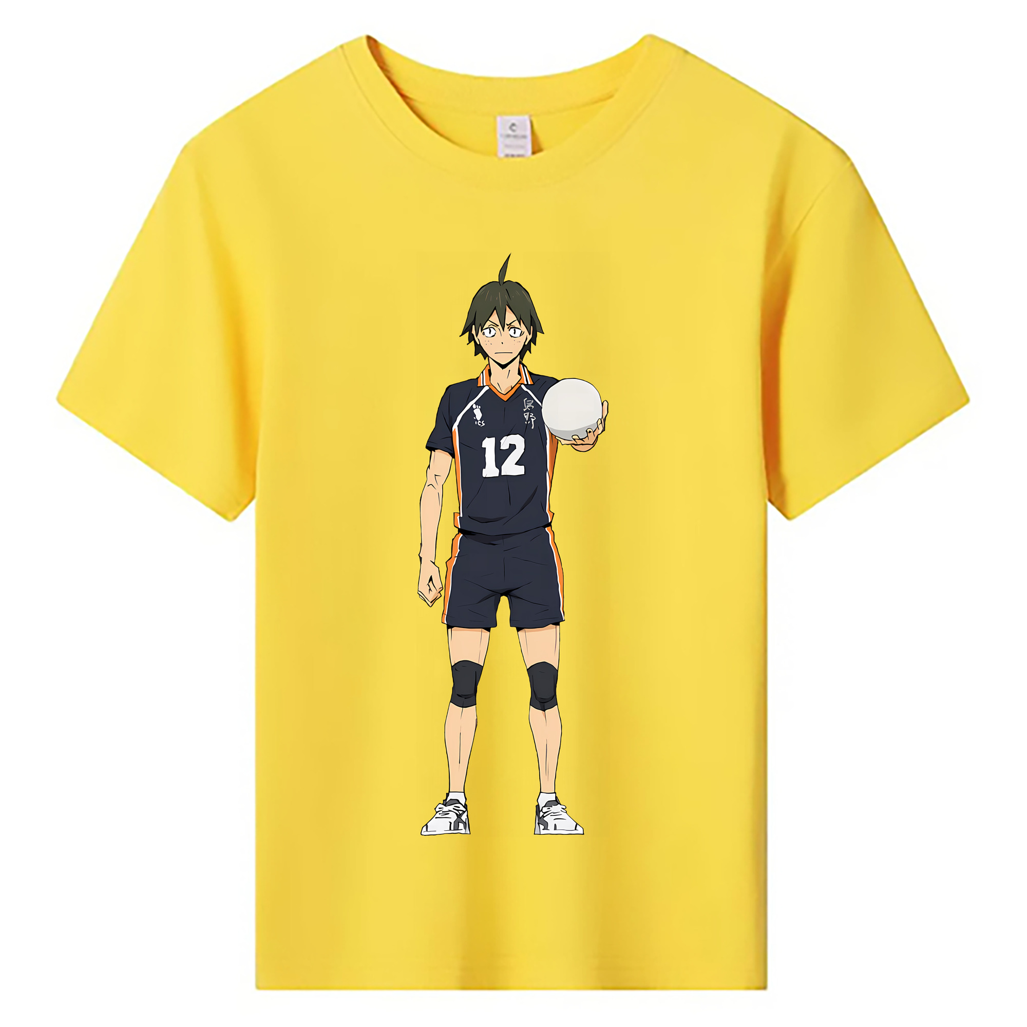 （画像用） ハイキュー!! Haikyu!! 綿100％キッズTシャツ（フロントプリント）