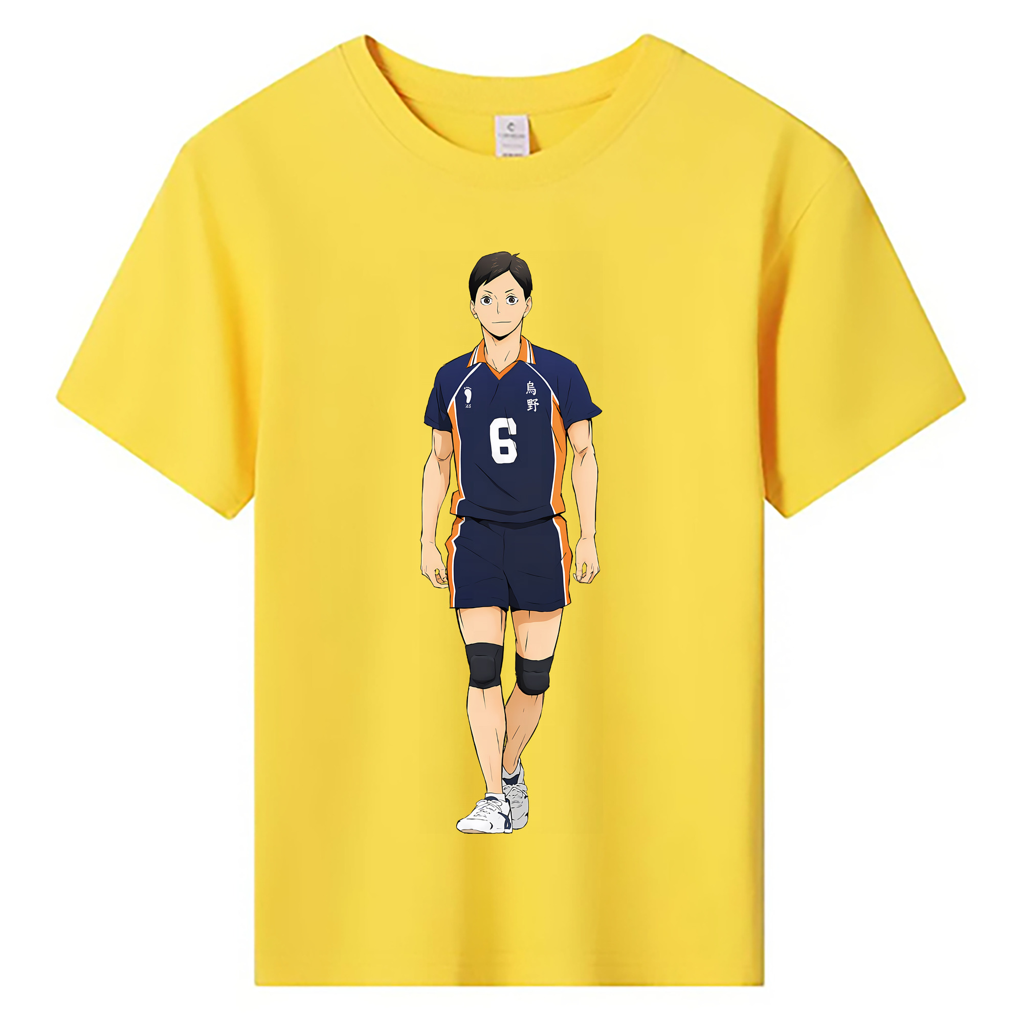 （画像用） ハイキュー!! Haikyu!! 綿100％キッズTシャツ（フロントプリント）