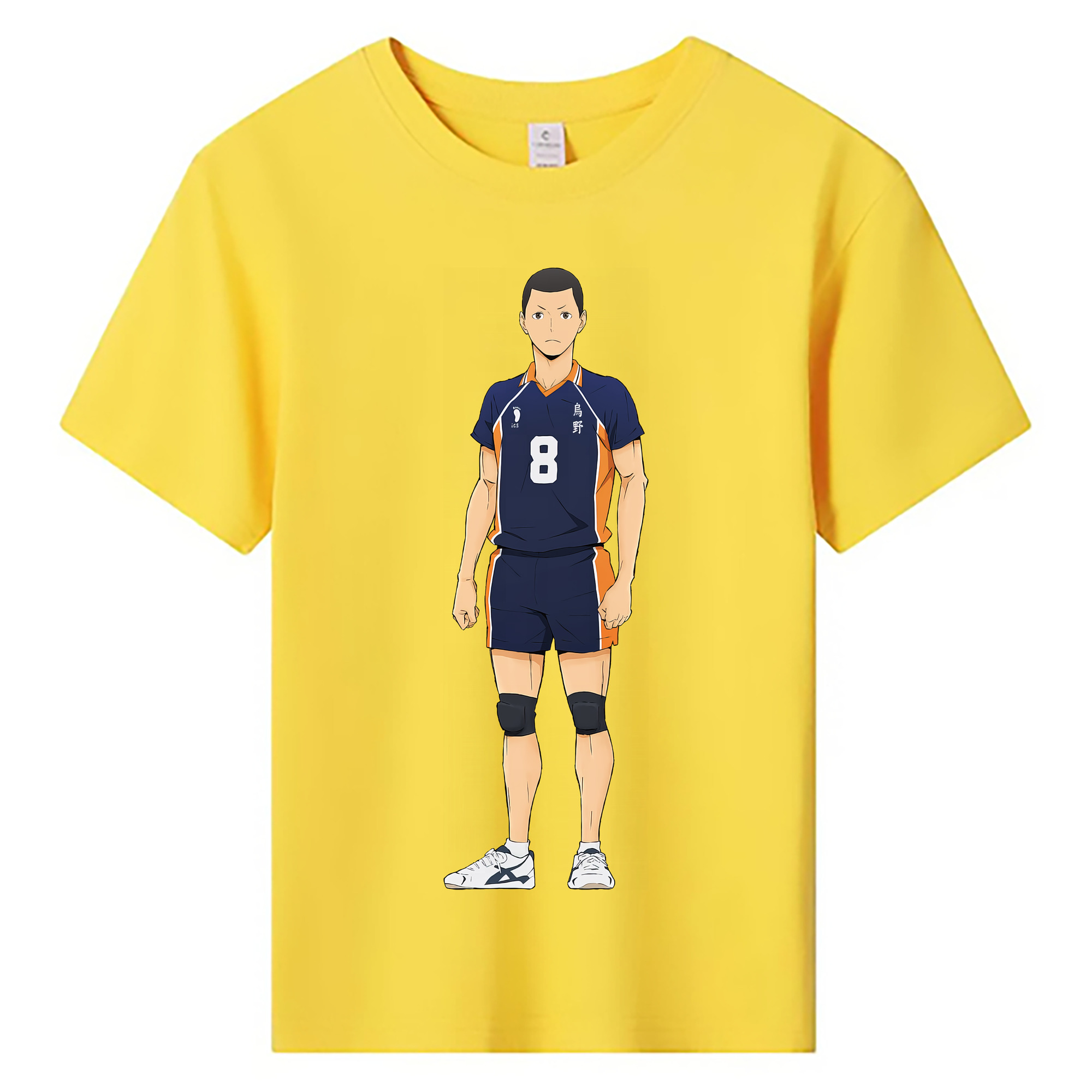 （画像用） ハイキュー!! Haikyu!! 綿100％キッズTシャツ（フロントプリント）