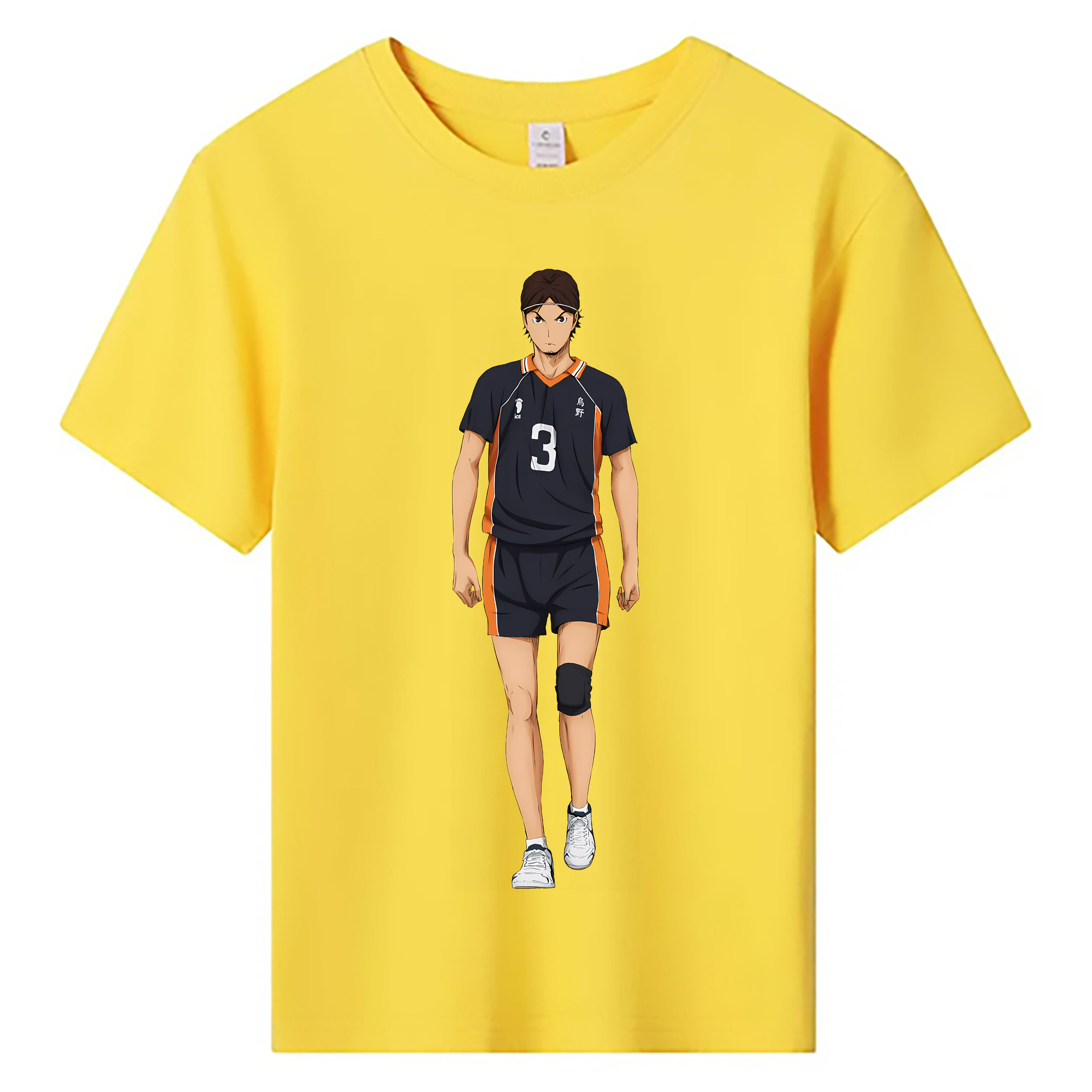 （画像用） ハイキュー!! Haikyu!! 綿100％キッズTシャツ（フロントプリント）