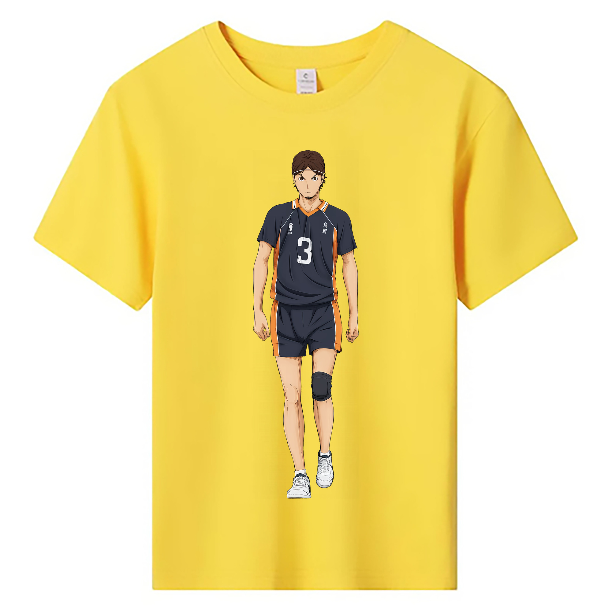 （画像用） ハイキュー!! Haikyu!! 綿100％キッズTシャツ（フロントプリント）