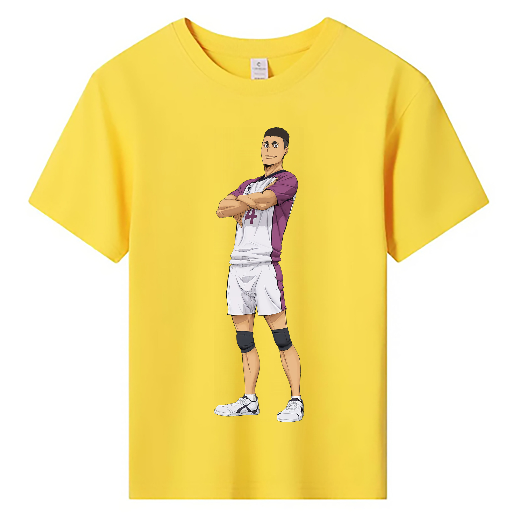 （画像用） ハイキュー!! Haikyu!! 綿100％キッズTシャツ（フロントプリント）