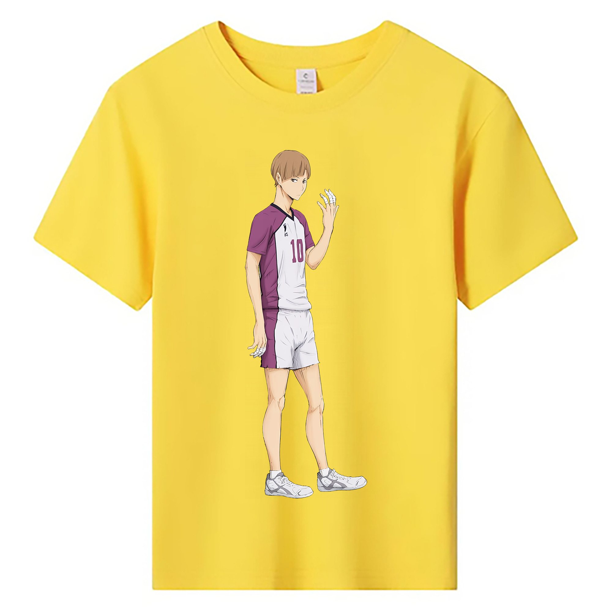 （画像用） ハイキュー!! Haikyu!! 綿100％キッズTシャツ（フロントプリント）