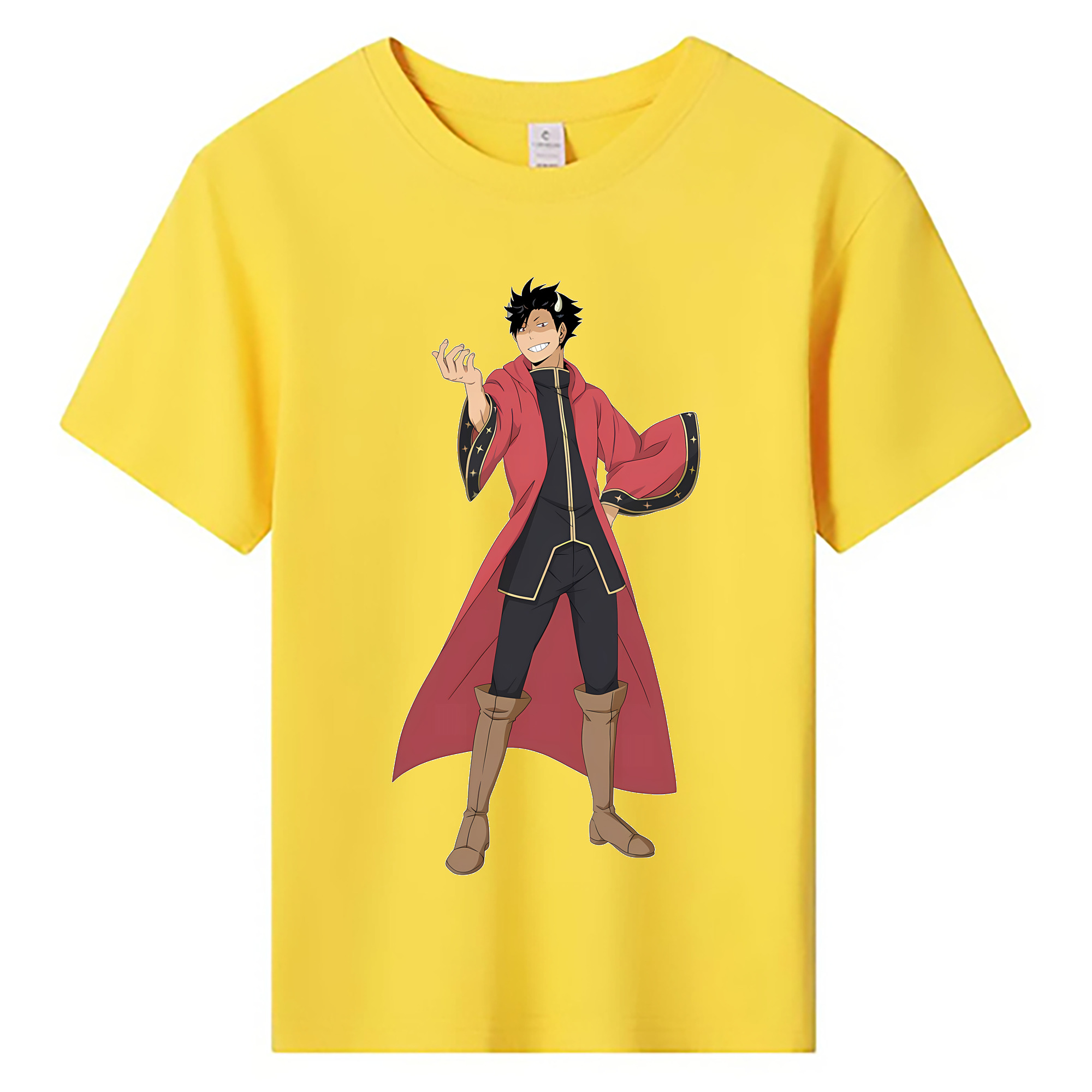 （画像用） ハイキュー!! Haikyu!! 綿100％キッズTシャツ（フロントプリント）