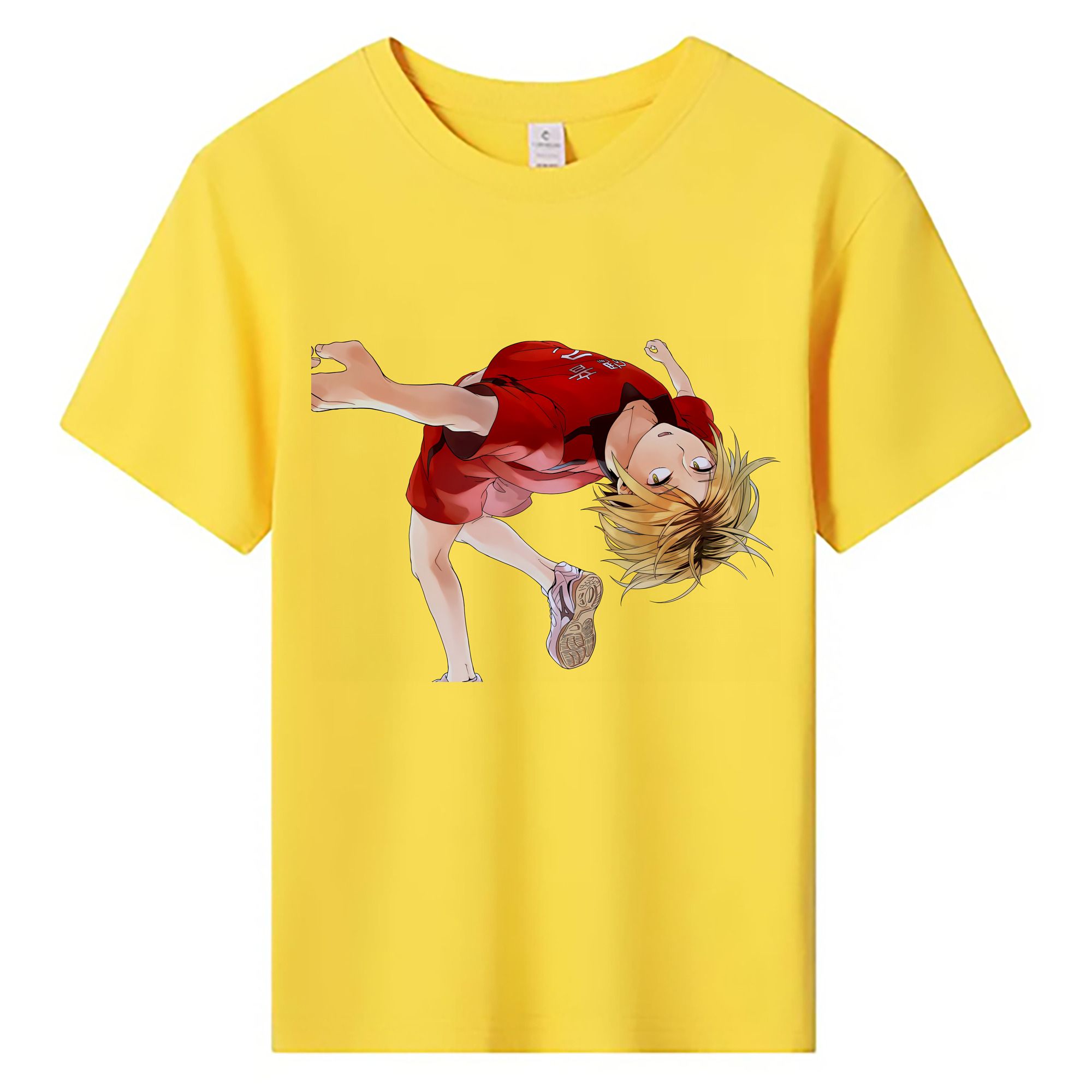 （画像用） ハイキュー!! Haikyu!! 綿100％キッズTシャツ（フロントプリント）