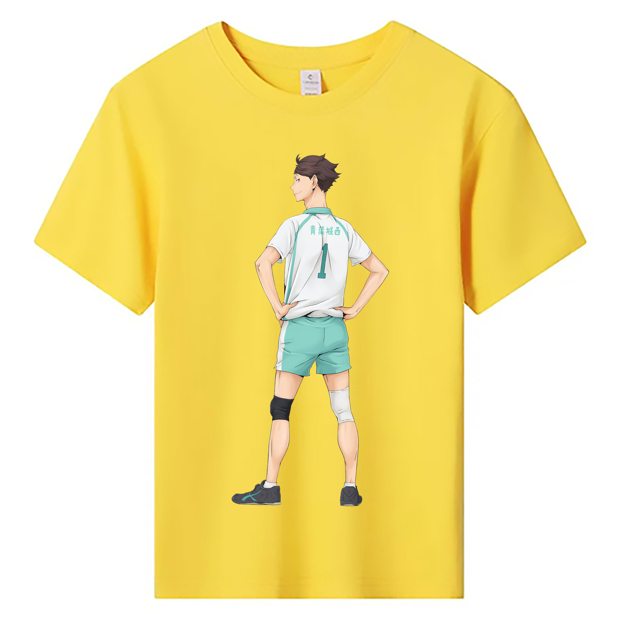（画像用） ハイキュー!! Haikyu!! 綿100％キッズTシャツ（フロントプリント）