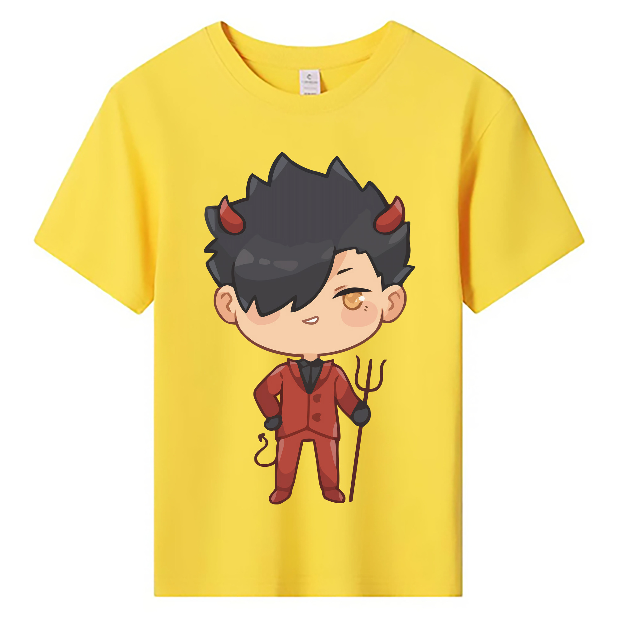 （画像用） ハイキュー!! Haikyu!! 綿100％キッズTシャツ（フロントプリント）