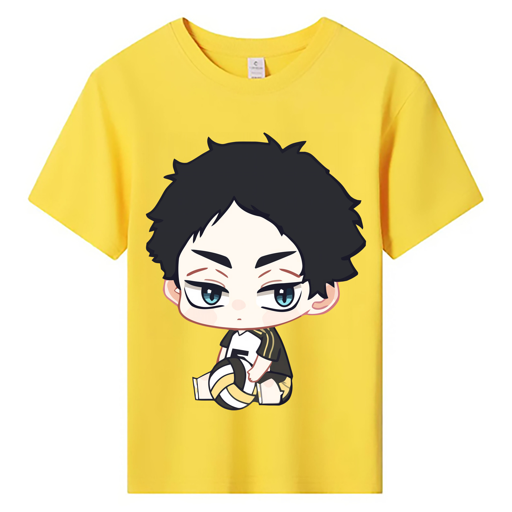 （画像用） ハイキュー!! Haikyu!! 綿100％キッズTシャツ（フロントプリント）