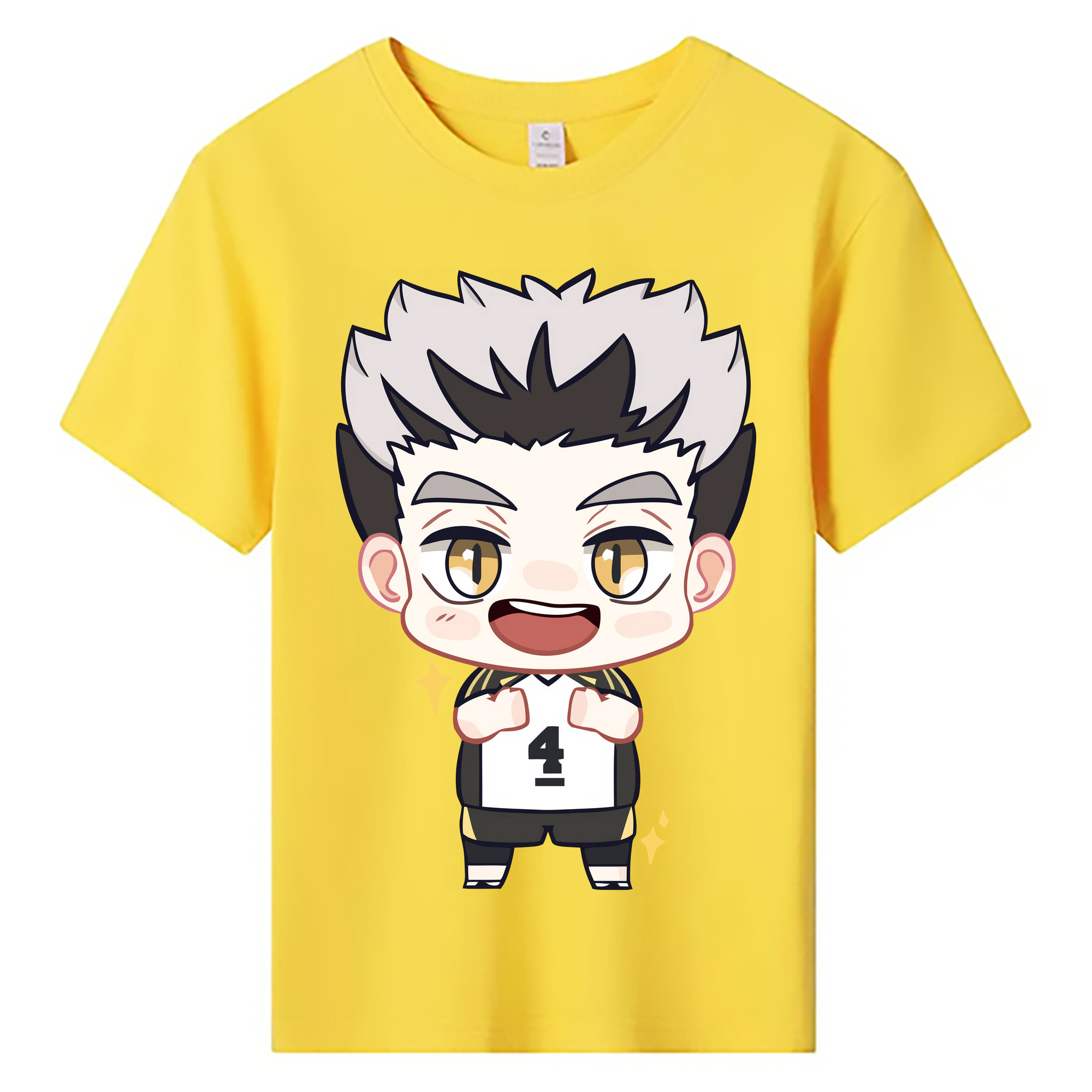 （画像用） ハイキュー!! Haikyu!! 綿100％キッズTシャツ（フロントプリント）