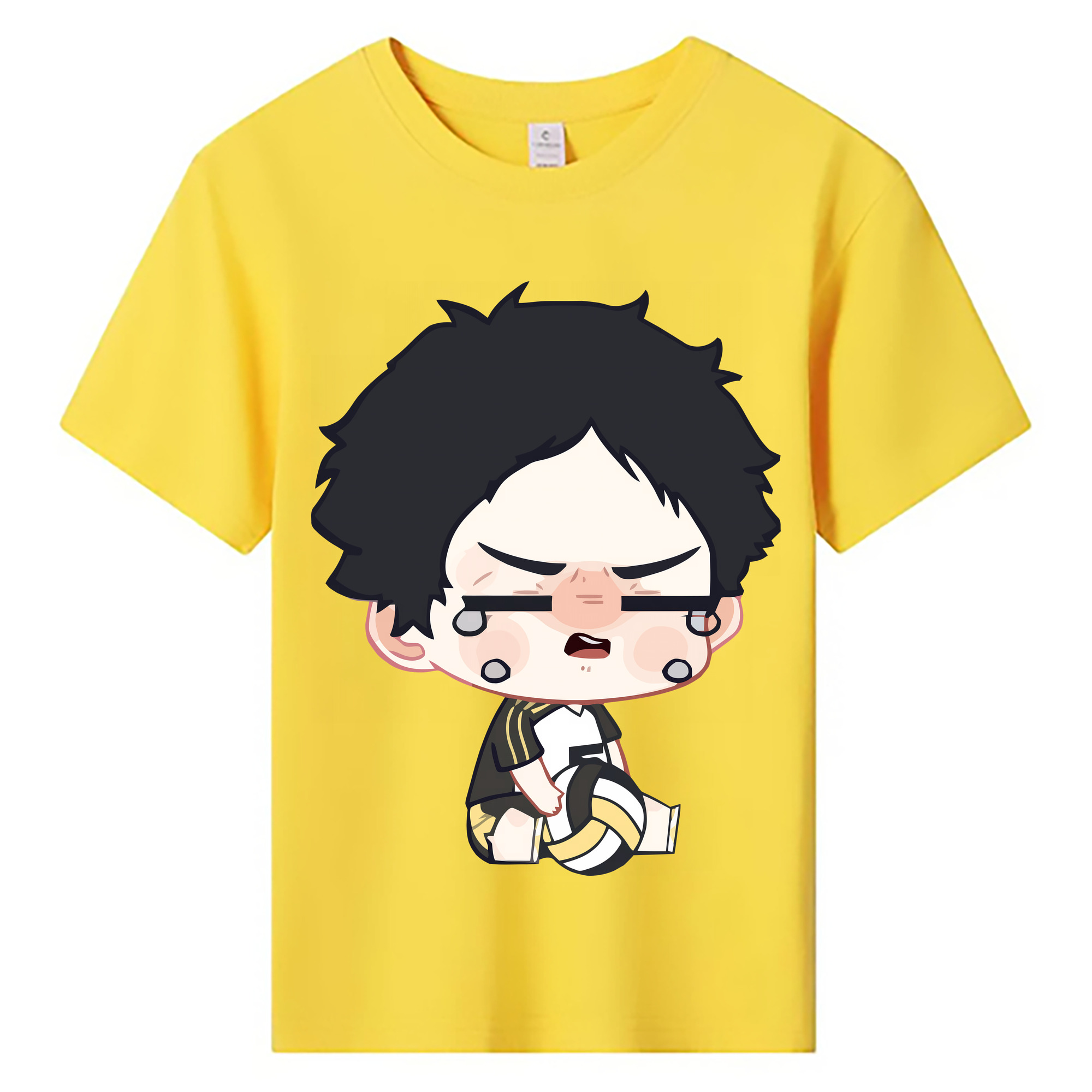 （画像用） ハイキュー!! Haikyu!! 綿100％キッズTシャツ（フロントプリント）