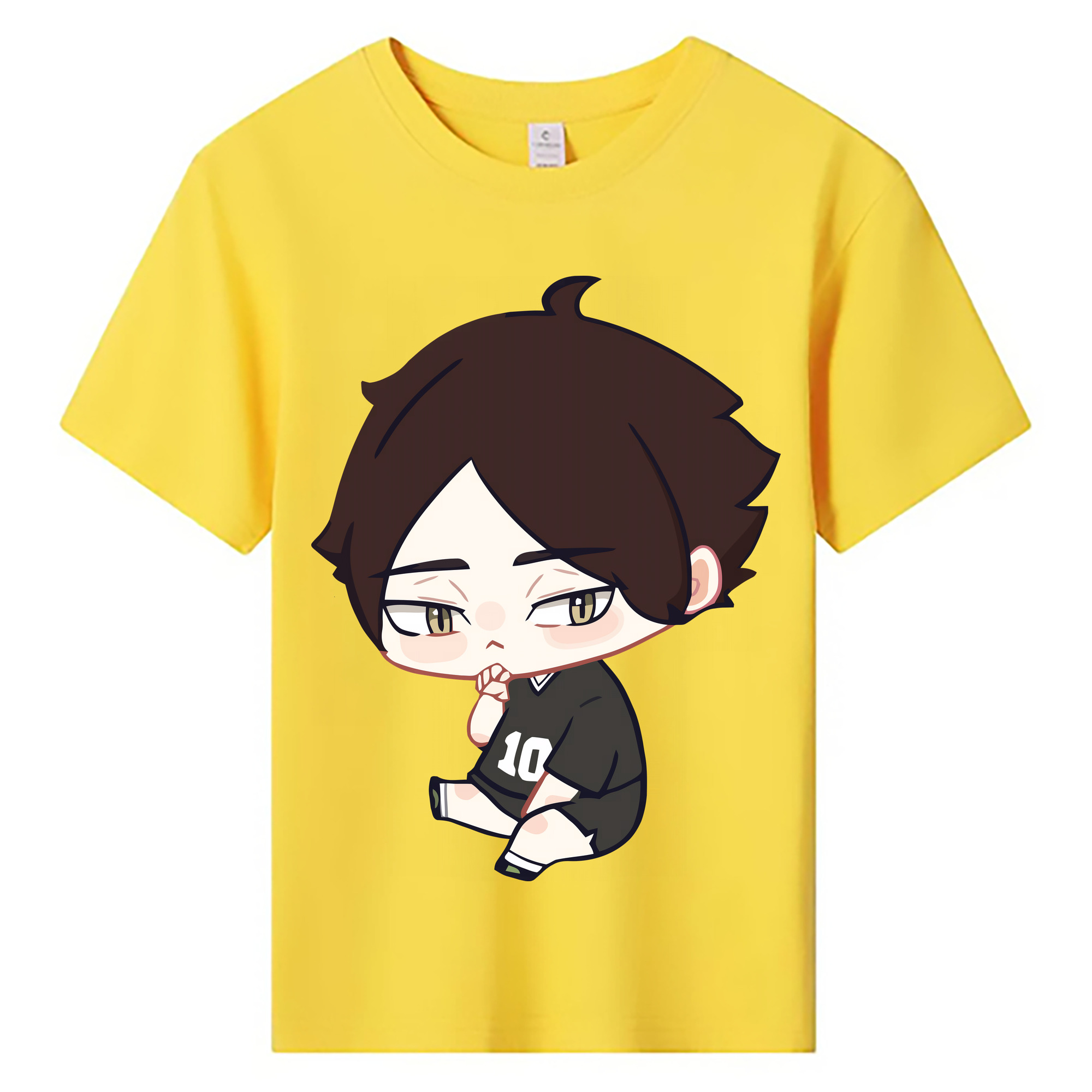 （画像用） ハイキュー!! Haikyu!! 綿100％キッズTシャツ（フロントプリント）