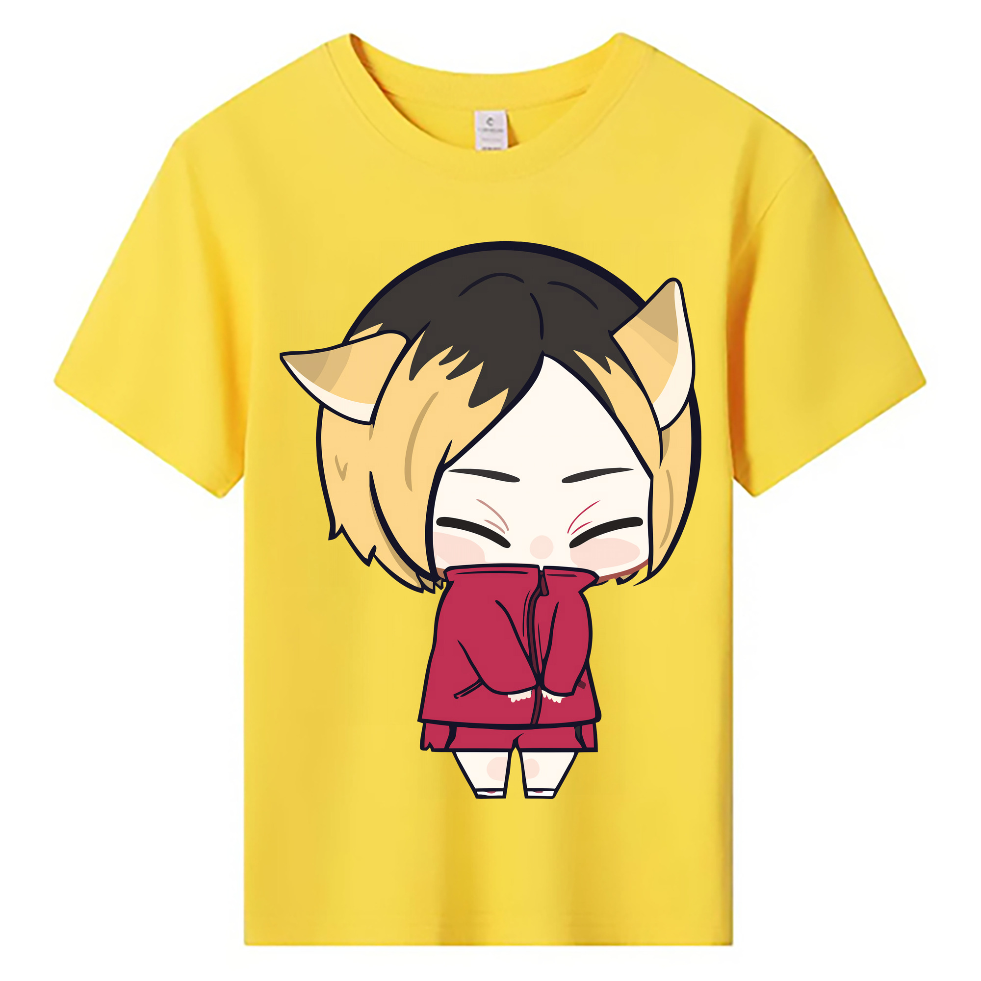 （画像用） ハイキュー!! Haikyu!! 綿100％キッズTシャツ（フロントプリント）