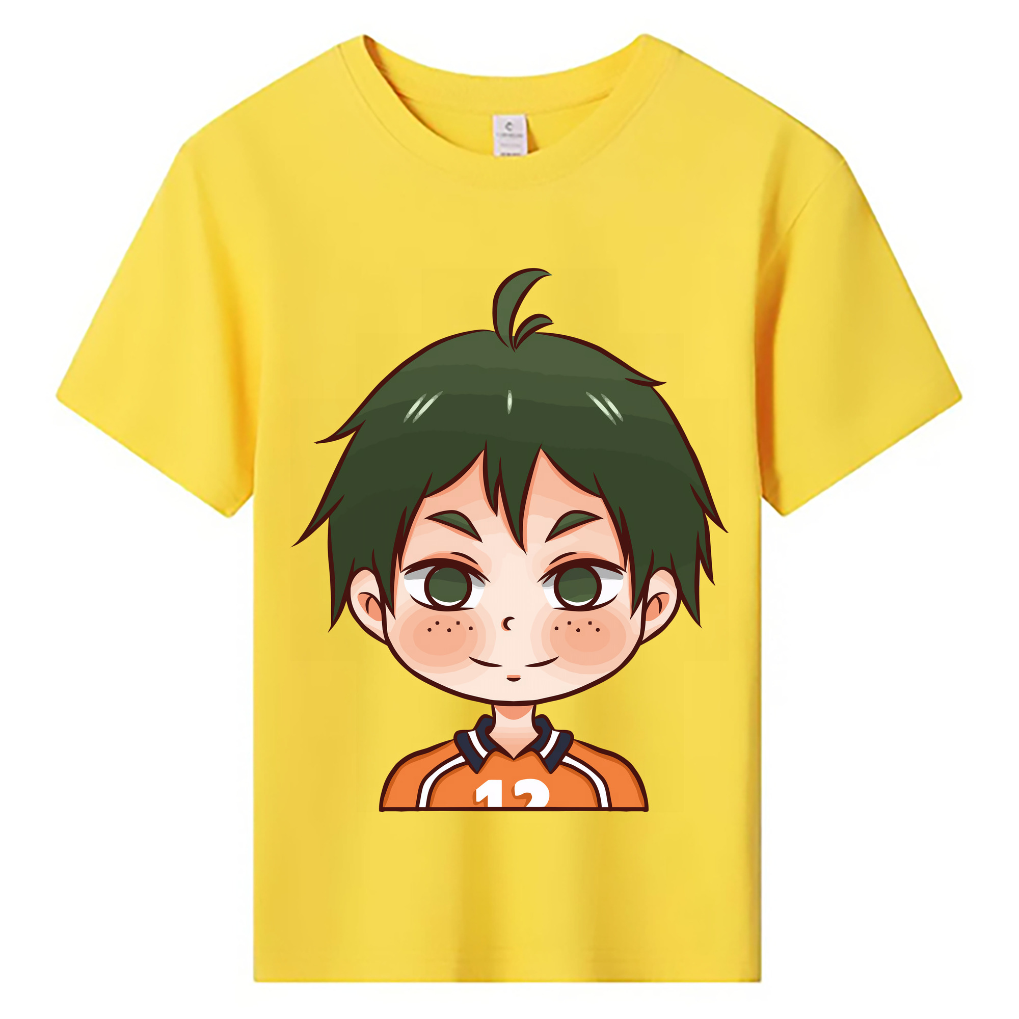（画像用） ハイキュー!! Haikyu!! 綿100％キッズTシャツ（フロントプリント）