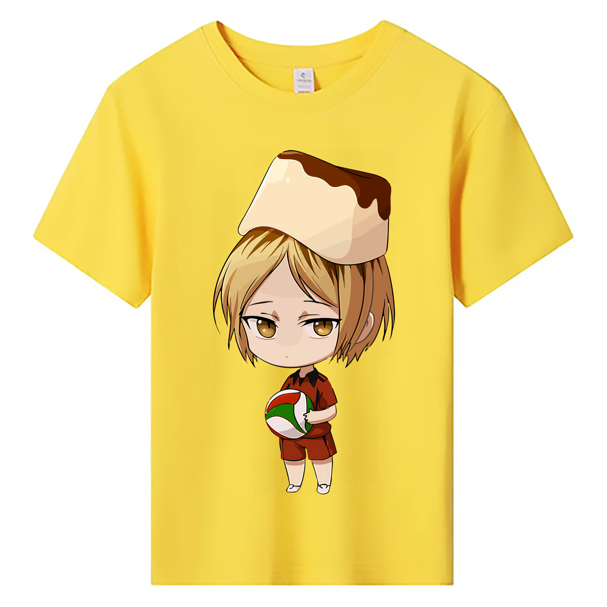 （画像用） ハイキュー!! Haikyu!! 綿100％キッズTシャツ（フロントプリント）