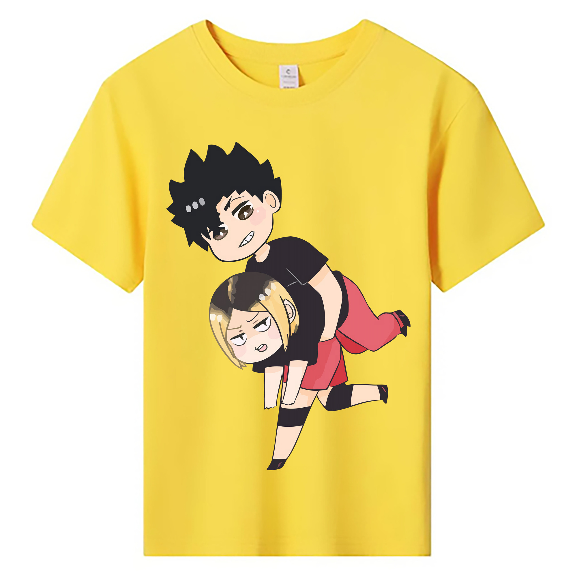 （画像用） ハイキュー!! Haikyu!! 綿100％キッズTシャツ（フロントプリント）