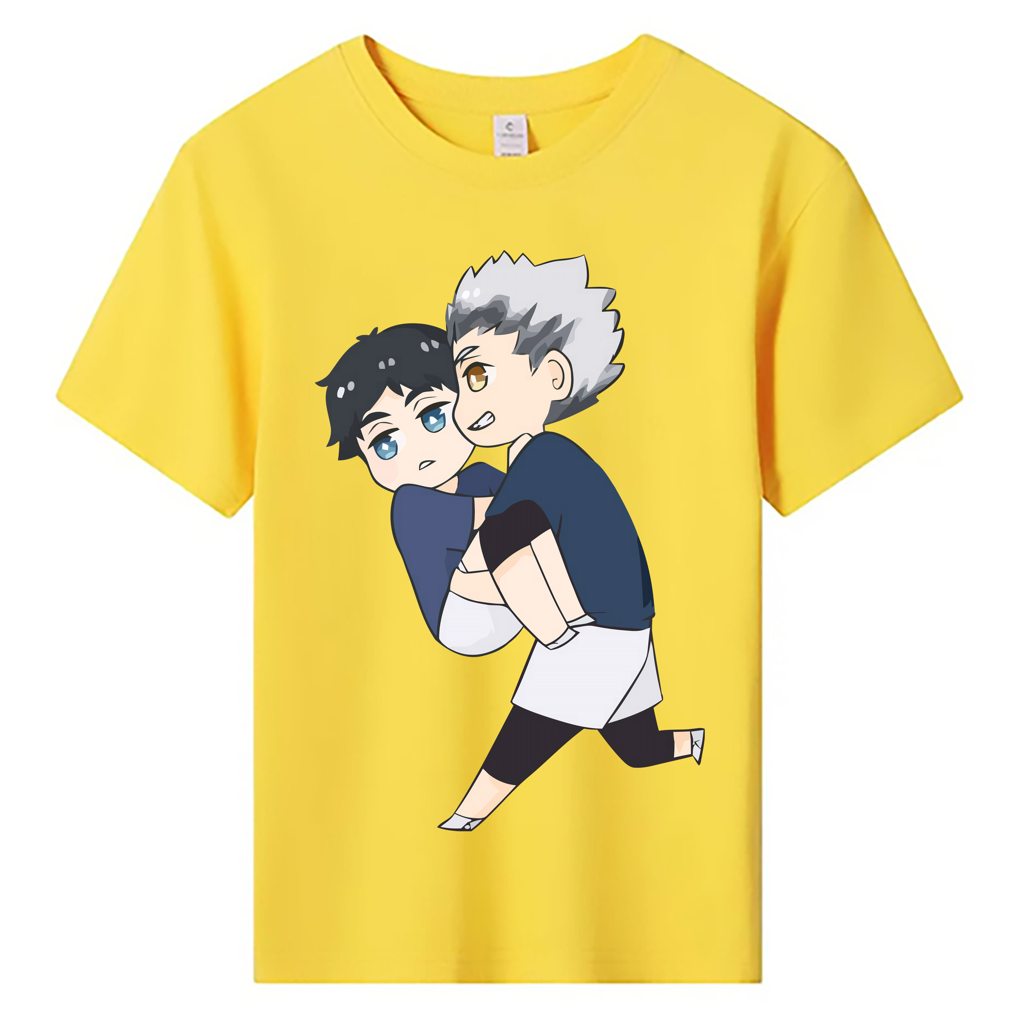 （画像用） ハイキュー!! Haikyu!! 綿100％キッズTシャツ（フロントプリント）