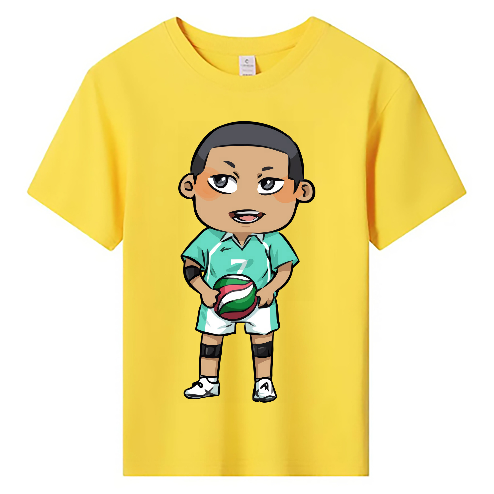 （画像用） ハイキュー!! Haikyu!! 綿100％キッズTシャツ（フロントプリント）