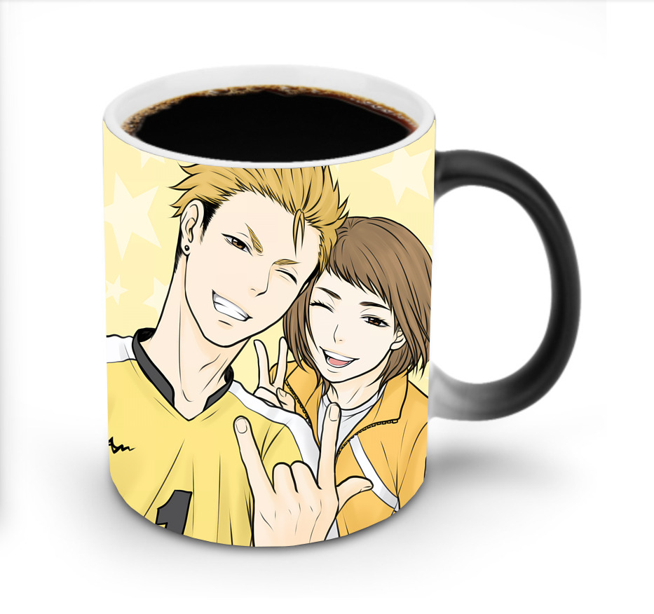 （画像用） ハイキュー!! Haikyu!! 温度変色マグカップ