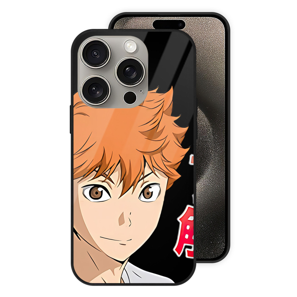 （画像用） ハイキュー!! Haikyu!! 【iPhone15Pro対応】スマホケース 耐衝撃＆黄変防止 背面ガラス