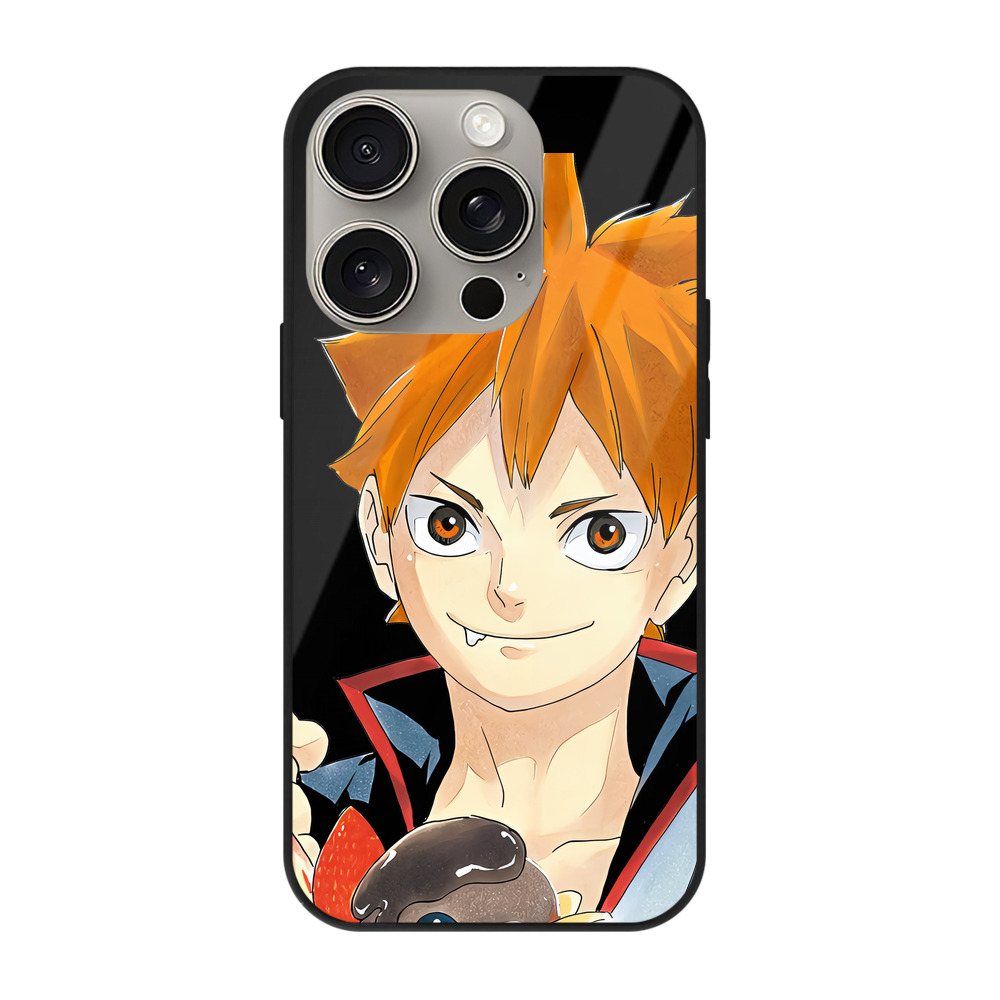 （画像用） ハイキュー!! Haikyu!! 【iPhone15Pro対応】スマホケース 耐衝撃＆黄変防止 背面ガラス