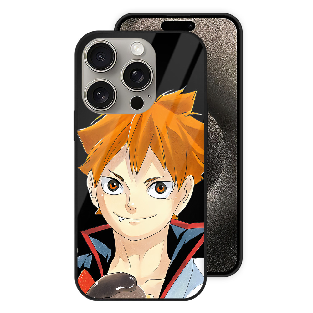 （画像用） ハイキュー!! Haikyu!! 【iPhone15Pro対応】スマホケース 耐衝撃＆黄変防止 背面ガラス
