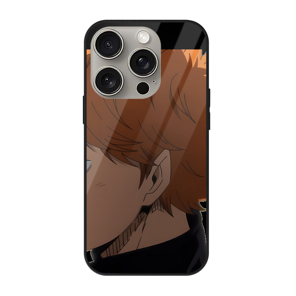 （画像用） ハイキュー!! Haikyu!! 【iPhone15Pro対応】スマホケース 耐衝撃＆黄変防止 背面ガラス