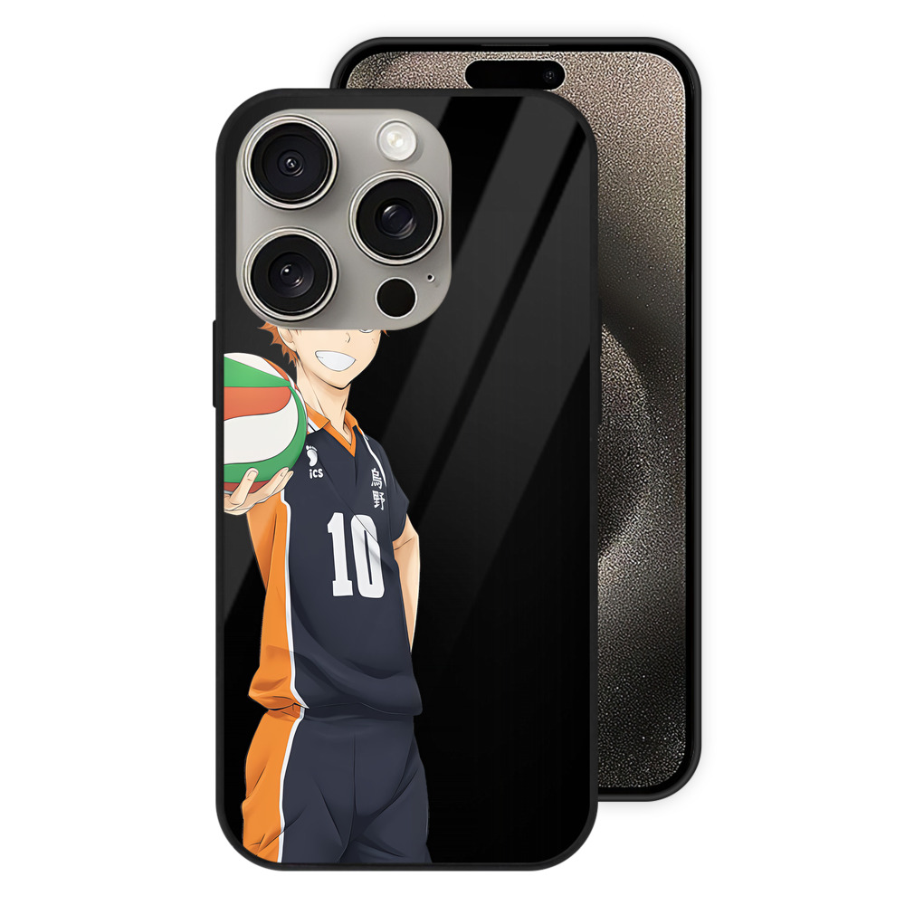 （画像用） ハイキュー!! Haikyu!! 【iPhone15Pro対応】スマホケース 耐衝撃＆黄変防止 背面ガラス