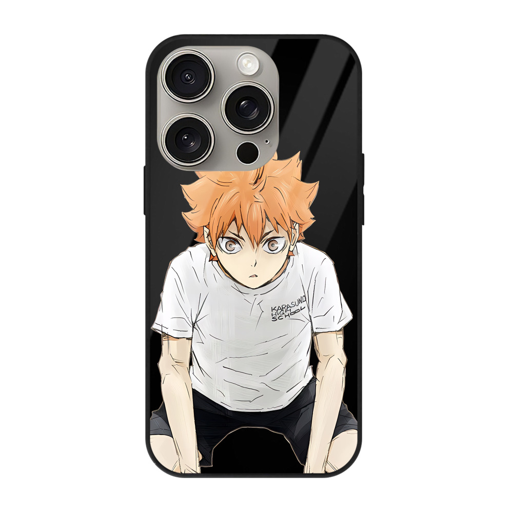 （画像用） ハイキュー!! Haikyu!! 【iPhone15Pro対応】スマホケース 耐衝撃＆黄変防止 背面ガラス