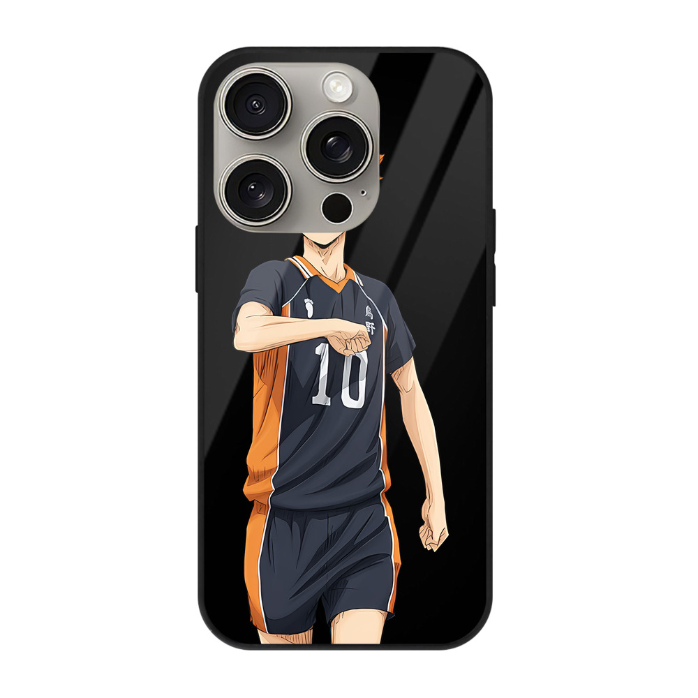 （画像用） ハイキュー!! Haikyu!! 【iPhone15Pro対応】スマホケース 耐衝撃＆黄変防止 背面ガラス