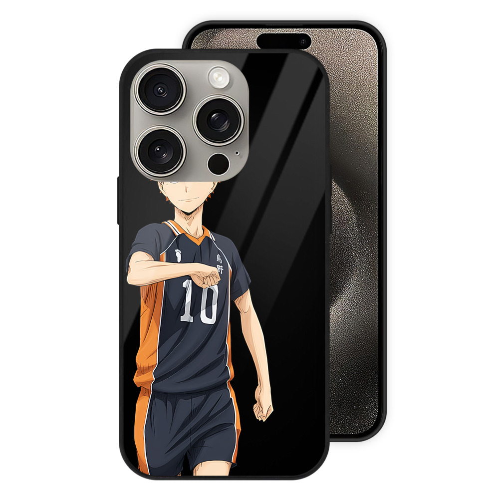 （画像用） ハイキュー!! Haikyu!! 【iPhone15Pro対応】スマホケース 耐衝撃＆黄変防止 背面ガラス