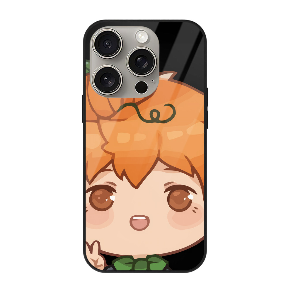 （画像用） ハイキュー!! Haikyu!! 【iPhone15Pro対応】スマホケース 耐衝撃＆黄変防止 背面ガラス