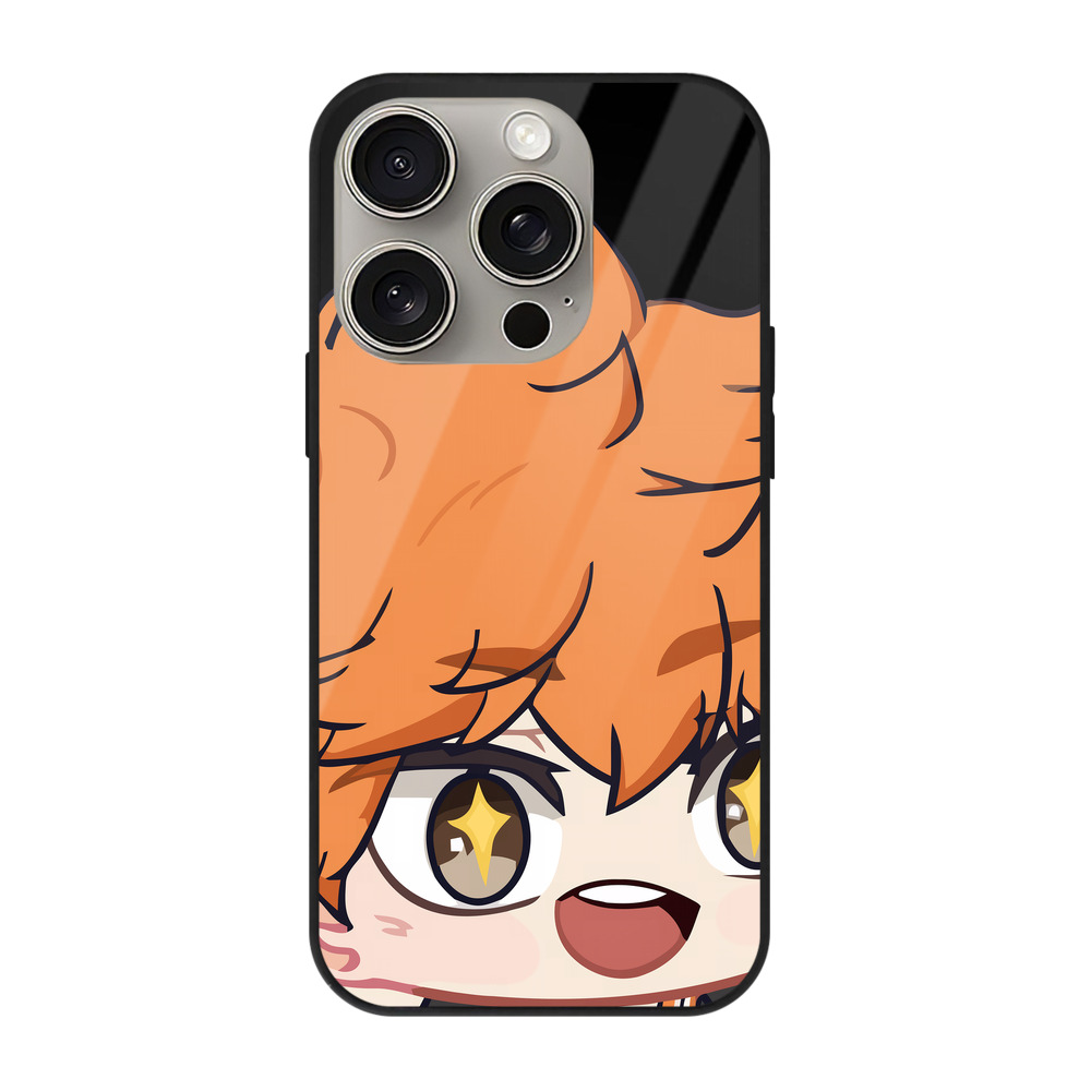 （画像用） ハイキュー!! Haikyu!! 【iPhone15Pro対応】スマホケース 耐衝撃＆黄変防止 背面ガラス