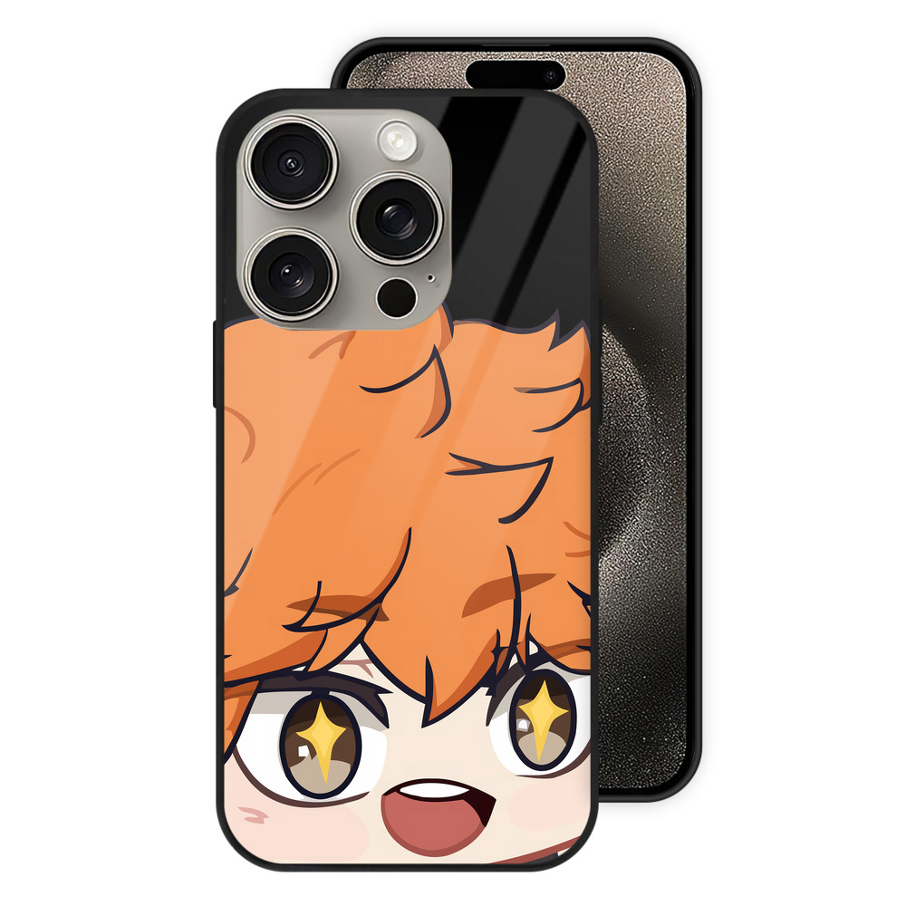 （画像用） ハイキュー!! Haikyu!! 【iPhone15Pro対応】スマホケース 耐衝撃＆黄変防止 背面ガラス