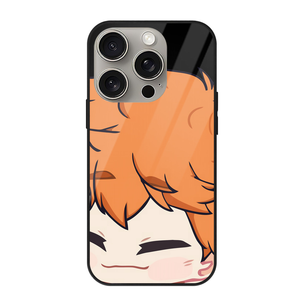 （画像用） ハイキュー!! Haikyu!! 【iPhone15Pro対応】スマホケース 耐衝撃＆黄変防止 背面ガラス